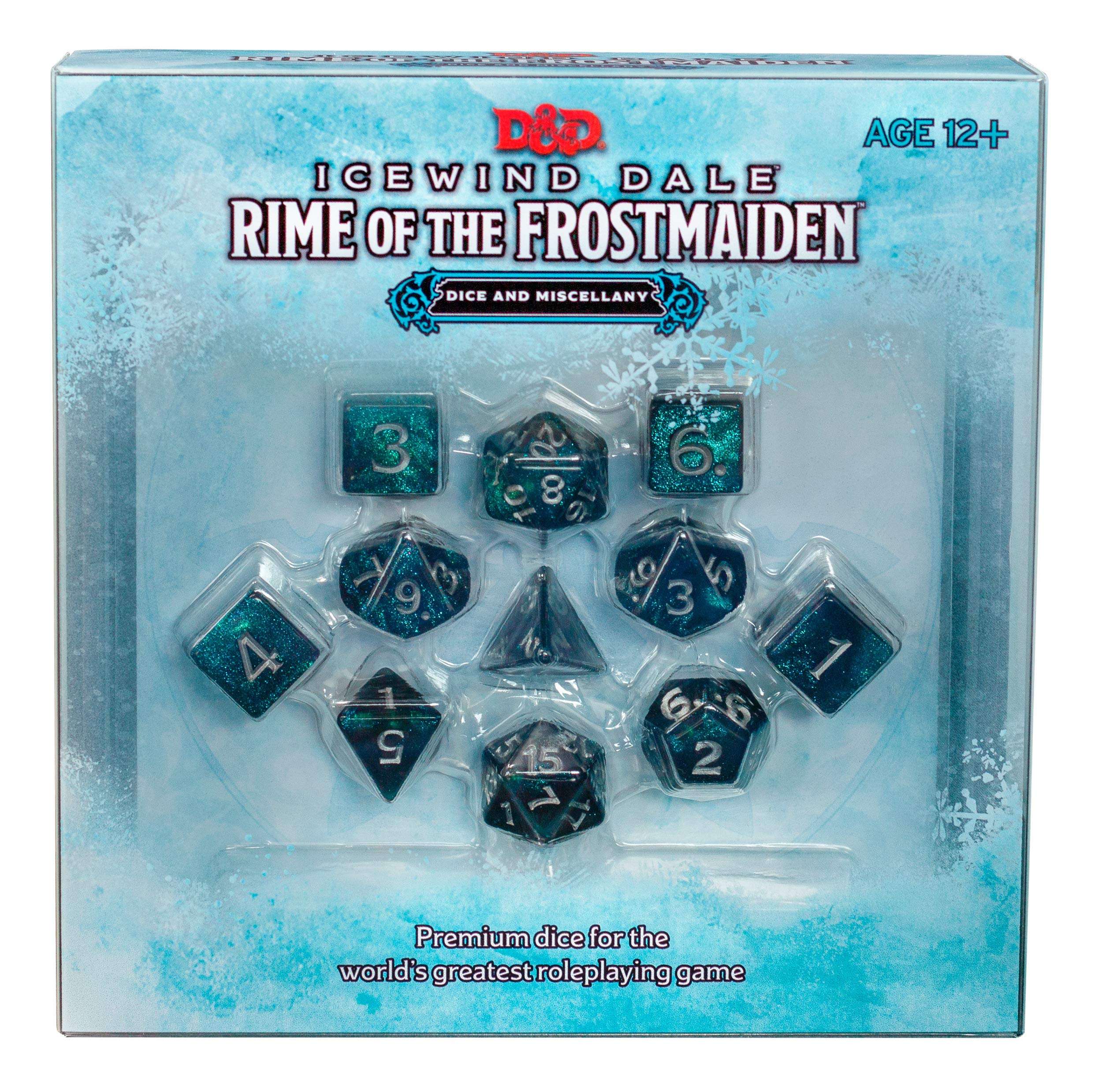 D&D Icewind Dale: Rime of the Frostmaiden Dice and Miscellany | Card Merchant Takapuna