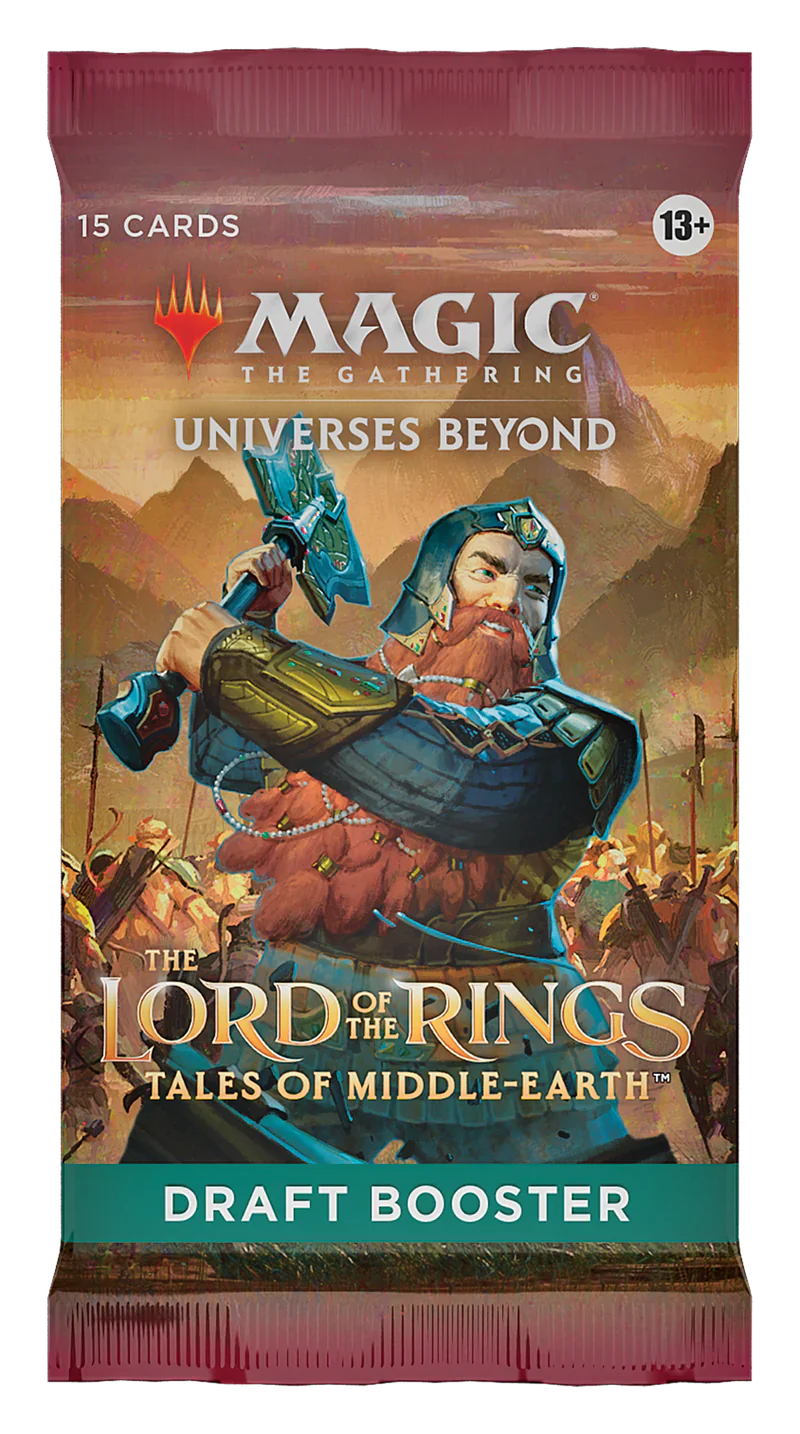 MTG Draft Booster Pack - The Lord of the Rings: Tales of Middle-Earth | Card Merchant Takapuna
