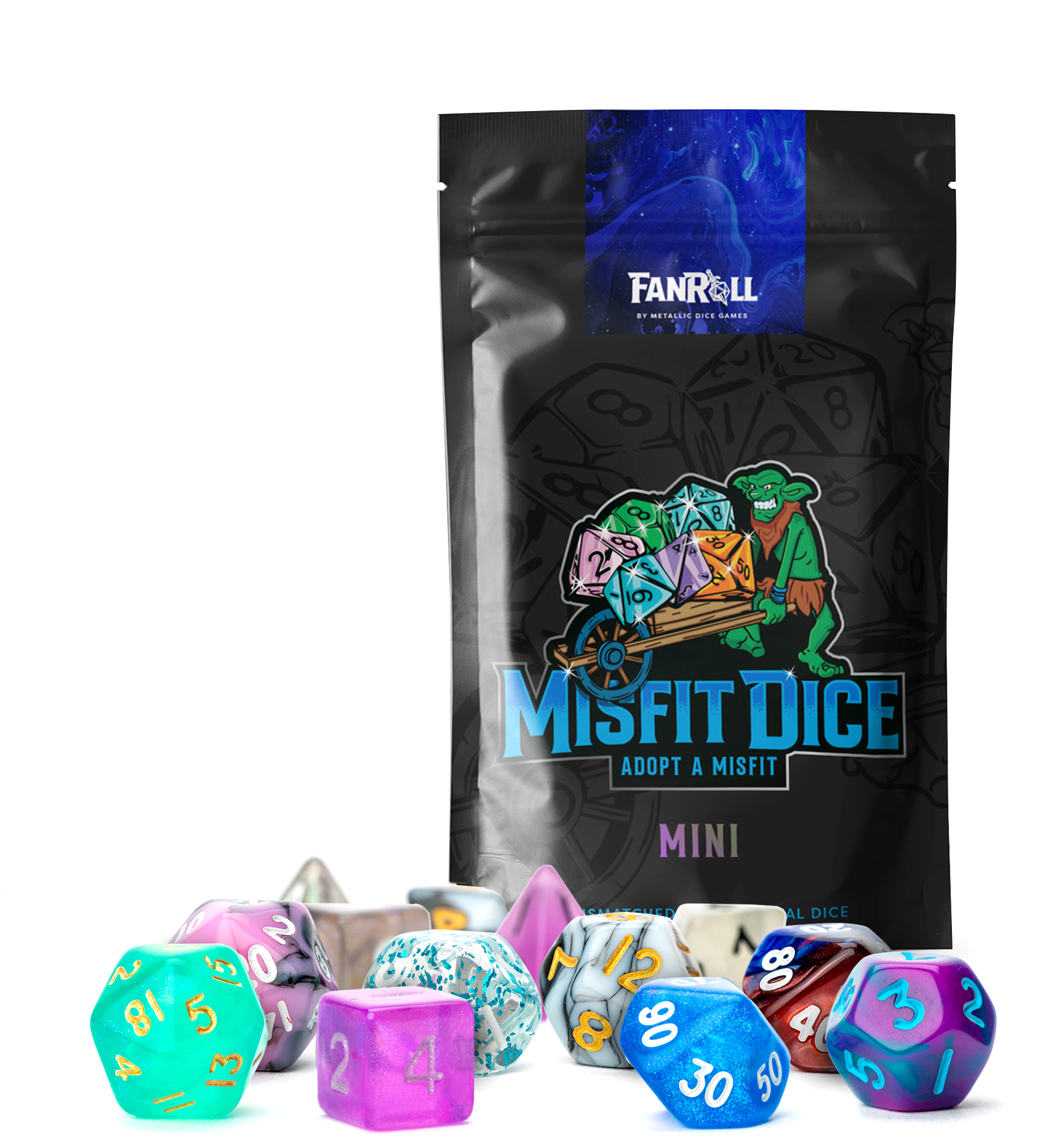 MDG Fanroll Misfit Mystery Dice Set | Card Merchant Takapuna