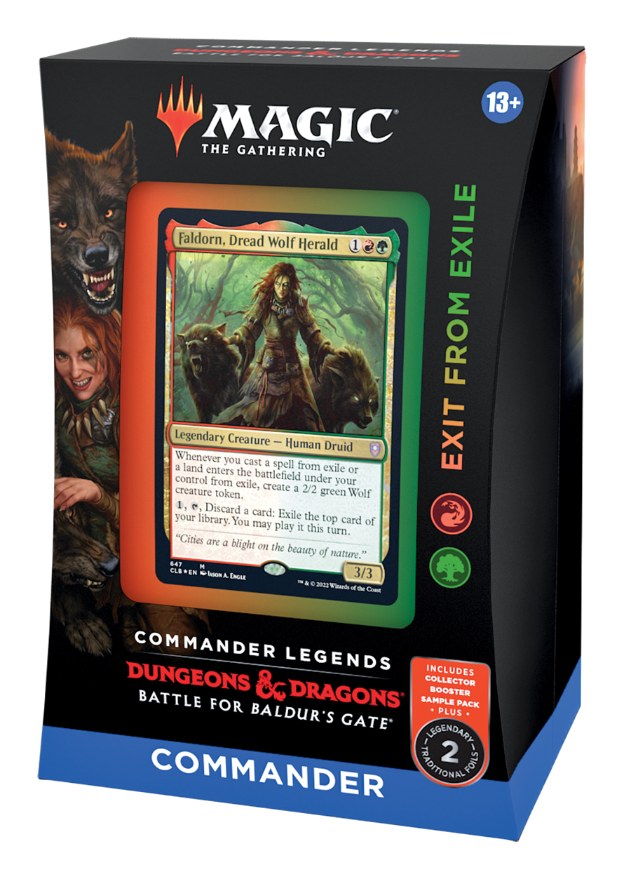 MTG Commander Decks - Commander Legends: Battle for Baldur's Gate | Card Merchant Takapuna