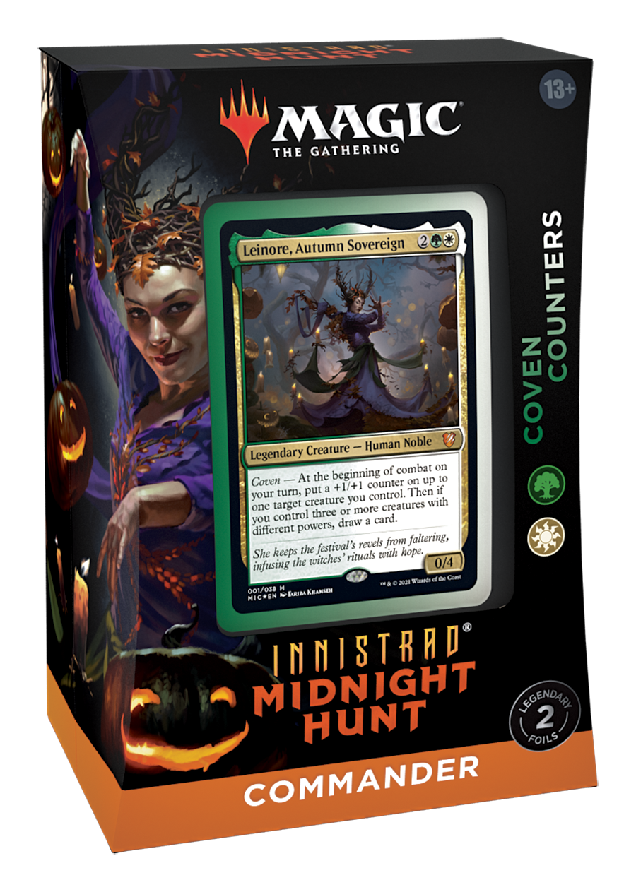 Innistrad: Midnight Hunt Commander Deck - Coven Counters | Card Merchant Takapuna