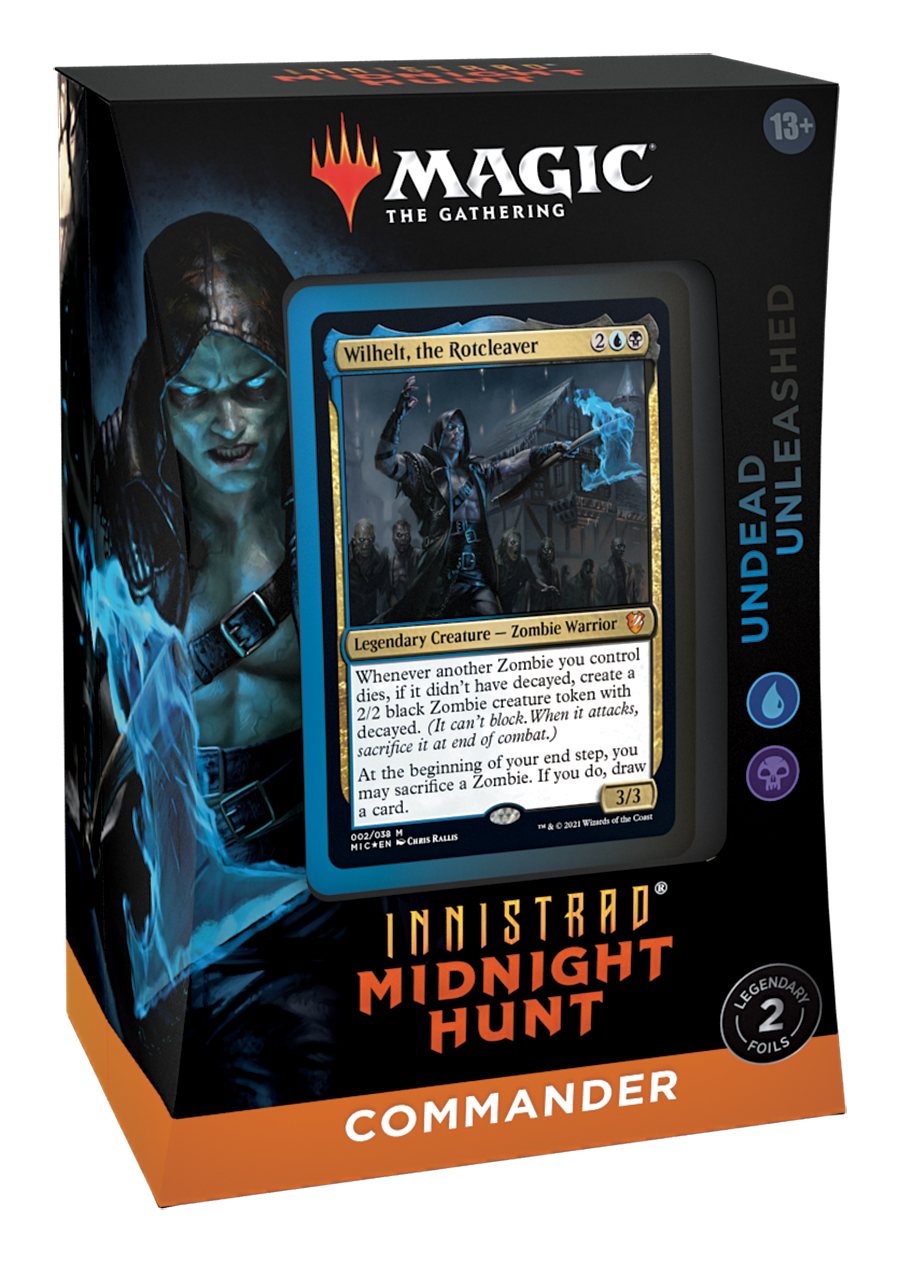 Innistrad: Midnight Hunt Commander Deck - Undead Unleashed | Card Merchant Takapuna