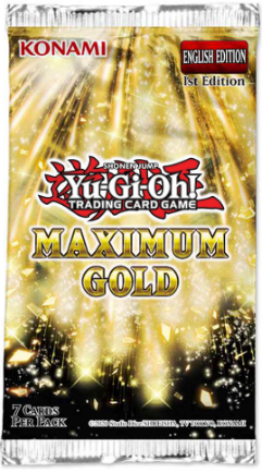 Yu-Gi-Oh! Maximum Gold Booster Pack | Card Merchant Takapuna