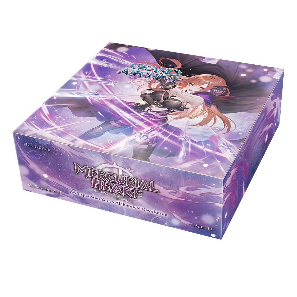 Grand Archive Booster Box – Mercurial Heart (1st Edition) | Card Merchant Takapuna