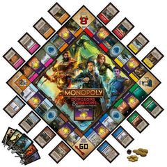 Monopoly Dungeons and Dragons: Honor Among Thieves Movie Edition Board Game Hasbro | Card Merchant Takapuna
