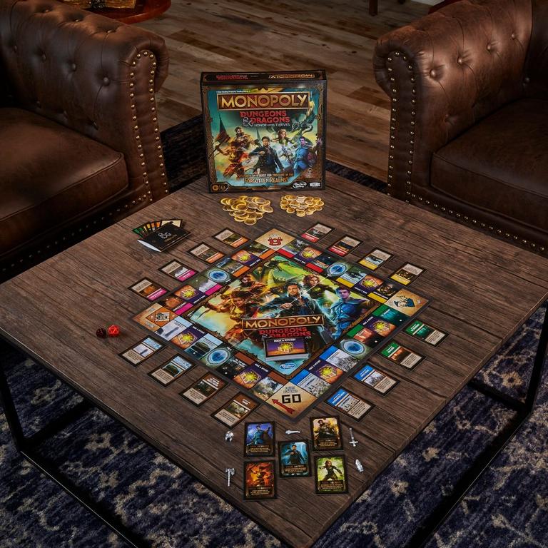 Monopoly Dungeons and Dragons: Honor Among Thieves Movie Edition Board Game Hasbro | Card Merchant Takapuna