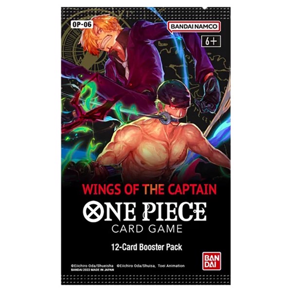 One Piece TCG Booster Pack OP06 - Wings of the Captain | Card Merchant Takapuna