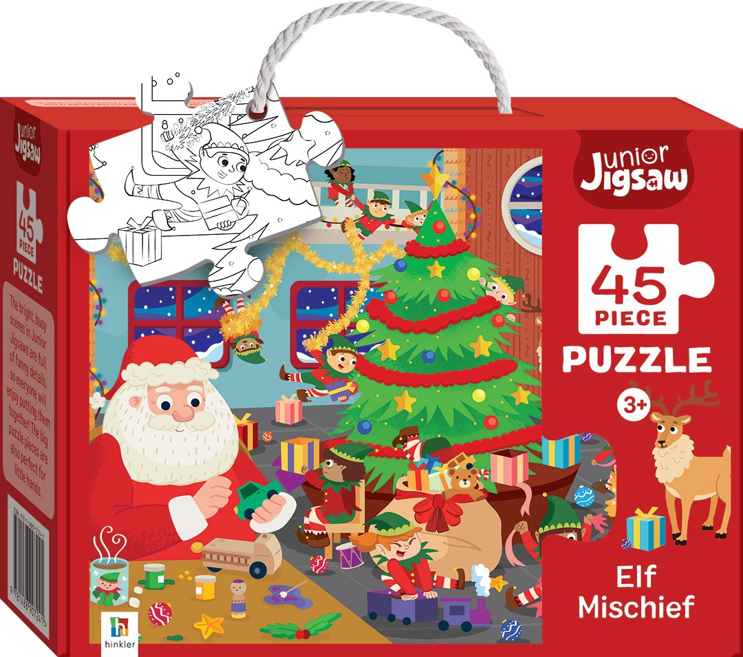 Junior Jigsaw Elf Mischief | Card Merchant Takapuna