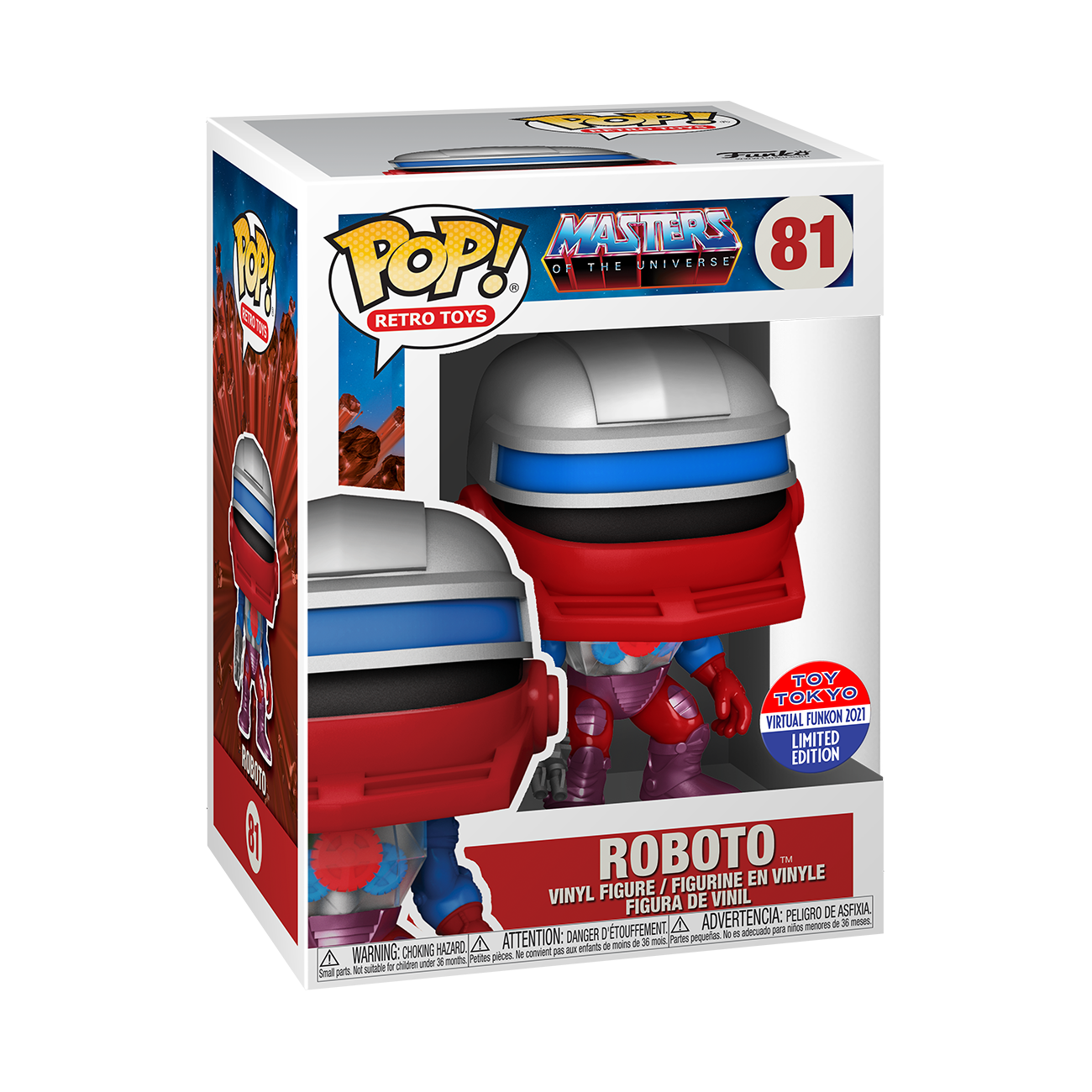 MotU - Roboto Funko Pop! 81 | Card Merchant Takapuna