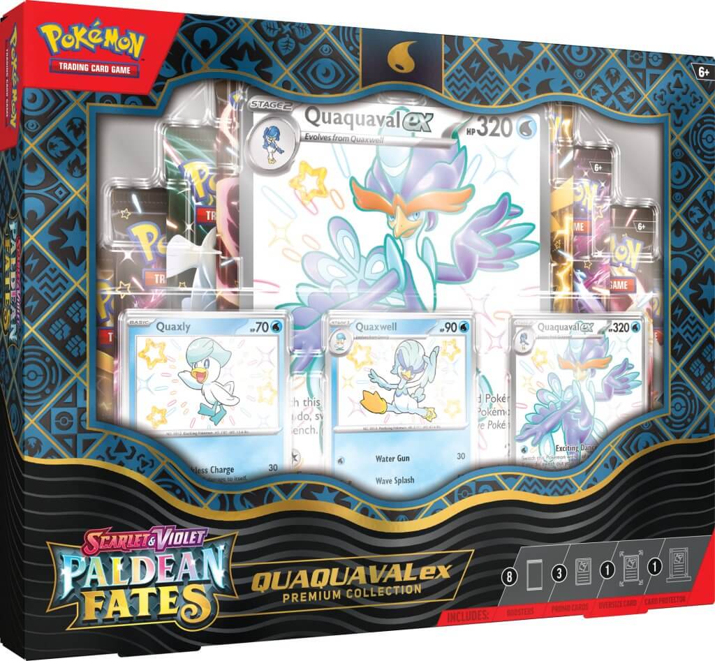 PKM S&V Paldean Fates - Premium Collection | Card Merchant Takapuna