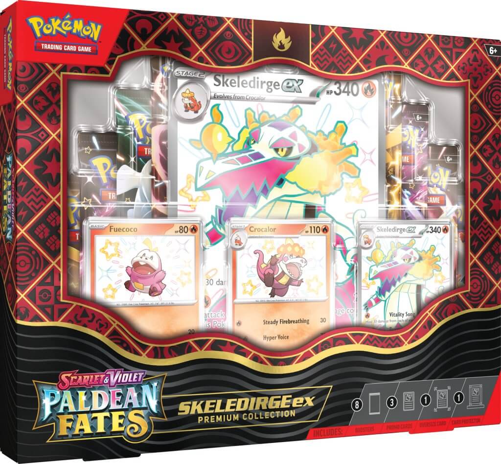 PKM S&V Paldean Fates - Premium Collection | Card Merchant Takapuna