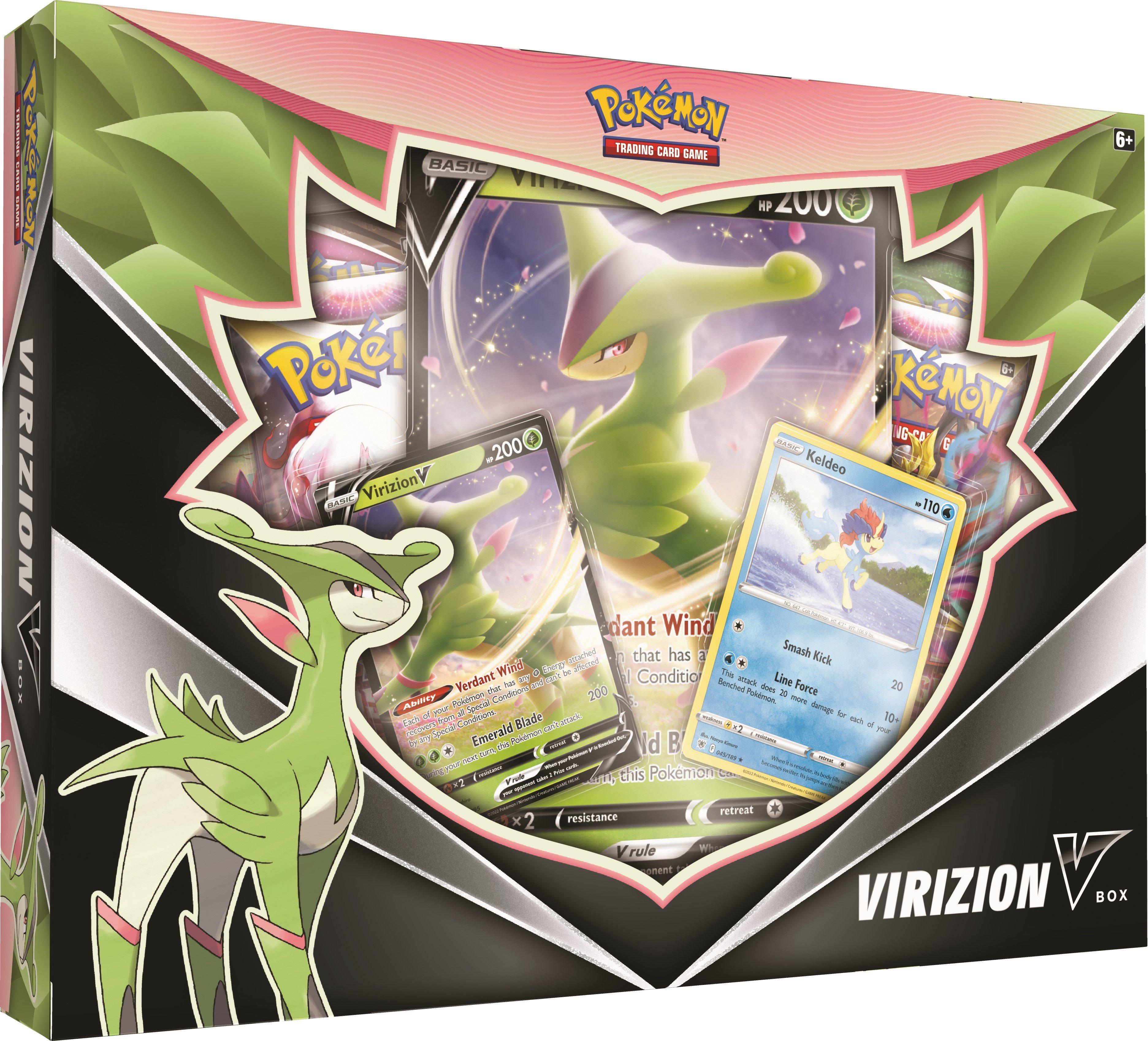Pokemon TCG Virizion V Box | Card Merchant Takapuna