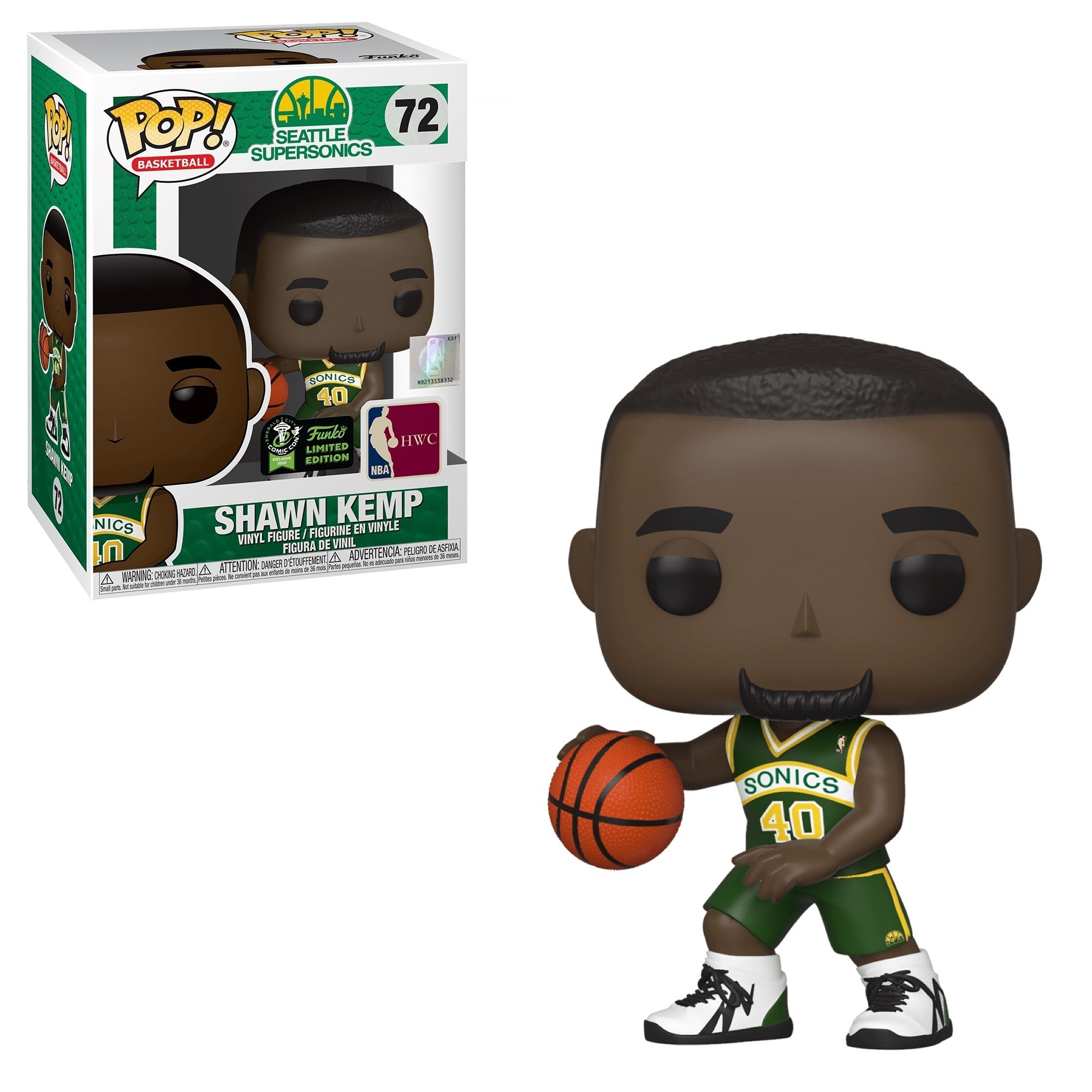 NBA- Shawn Kemp Pop!72 | Card Merchant Takapuna