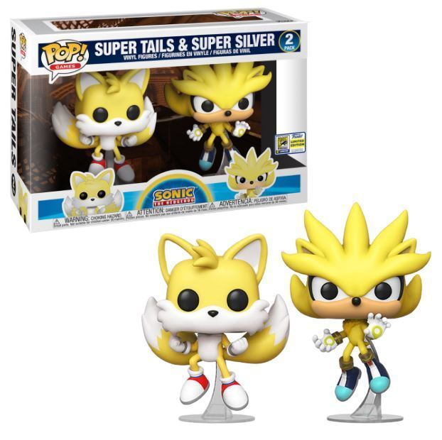 Sonic - Super Tails & Silver Pop! 2pk SD20 | Card Merchant Takapuna