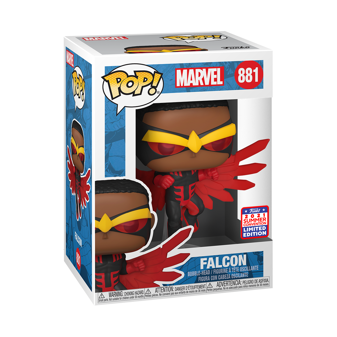 Marvel - Falcon  Funko Pop! 881 | Card Merchant Takapuna