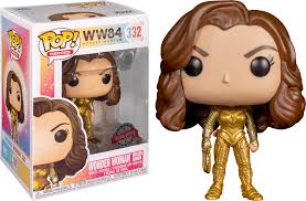 WW84 - Wonder Woman (Golden Armor) Pop! 332 | Card Merchant Takapuna