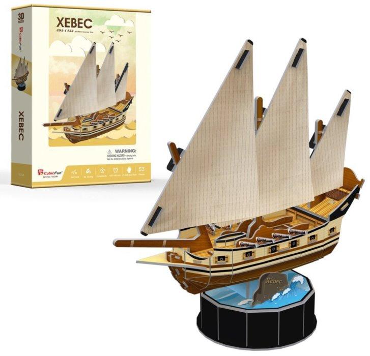 Xebec 3D Puzzle | Card Merchant Takapuna