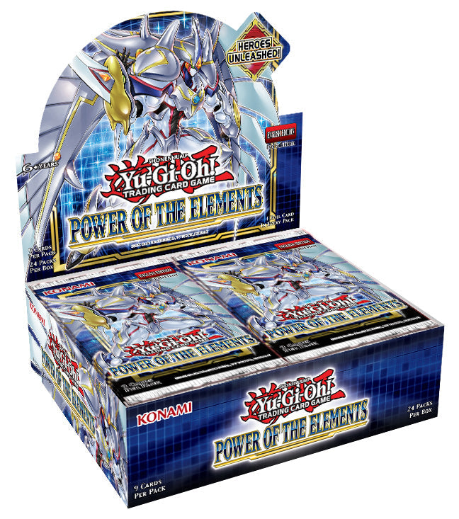YGO Booster Box - Power Of The Elements (1st Edition) | Card Merchant Takapuna