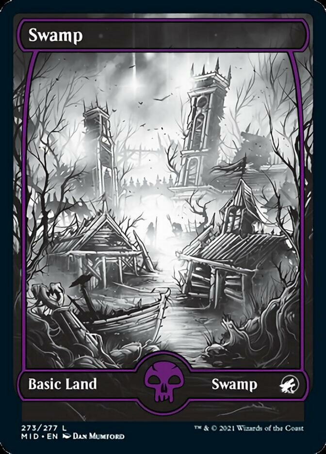 Swamp (273) [Innistrad: Midnight Hunt] | Card Merchant Takapuna