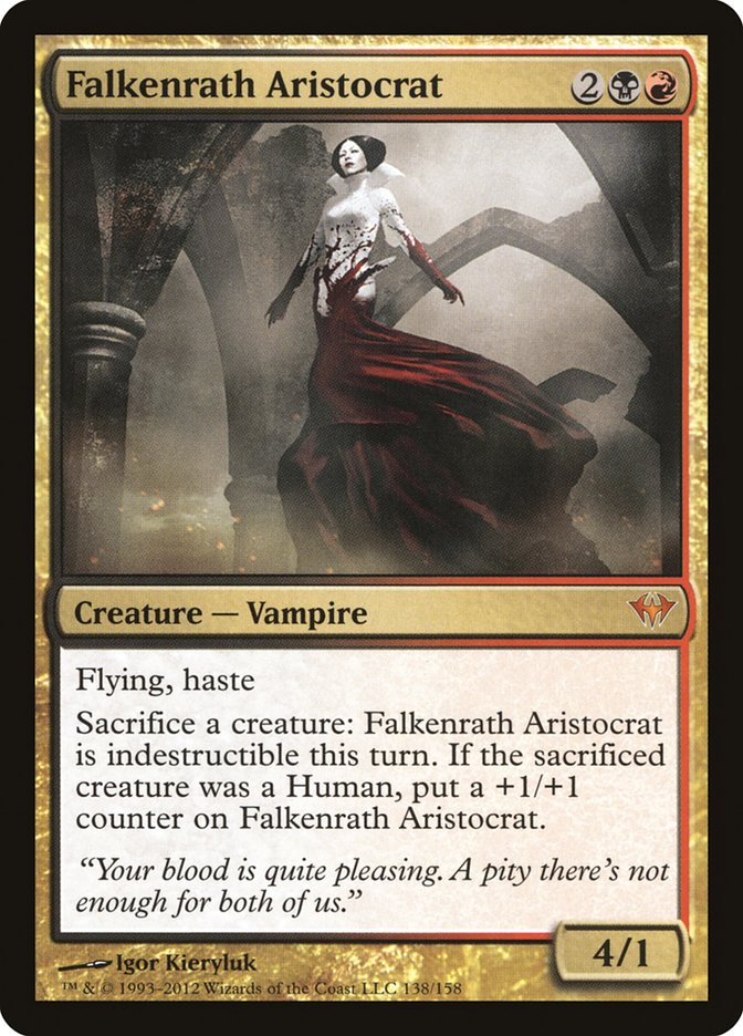 Falkenrath Aristocrat [Dark Ascension] | Card Merchant Takapuna
