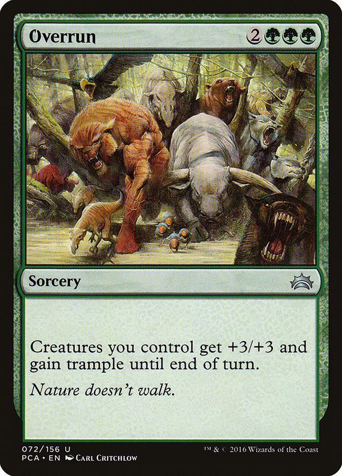 Overrun [Planechase Anthology] | Card Merchant Takapuna