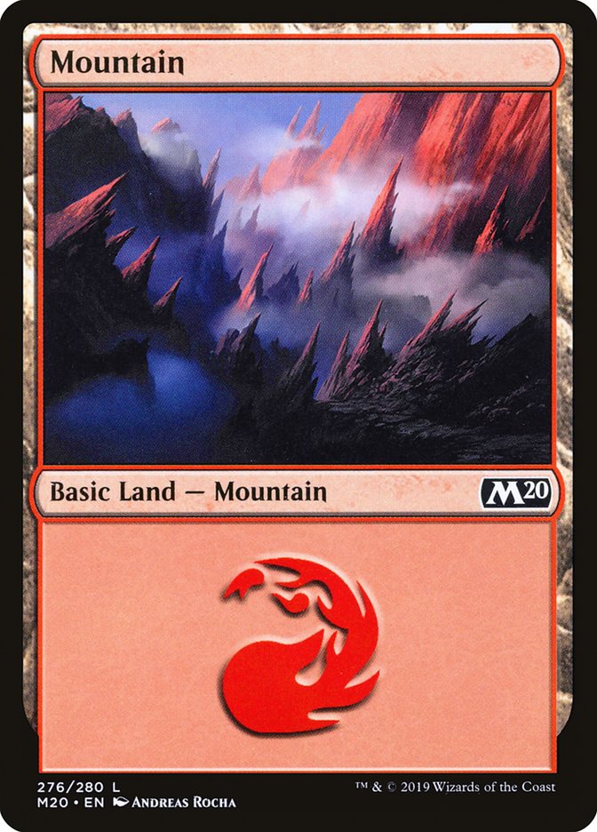 Mountain (276) [Core Set 2020] | Card Merchant Takapuna