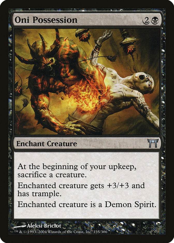 Oni Possession [Champions of Kamigawa] | Card Merchant Takapuna