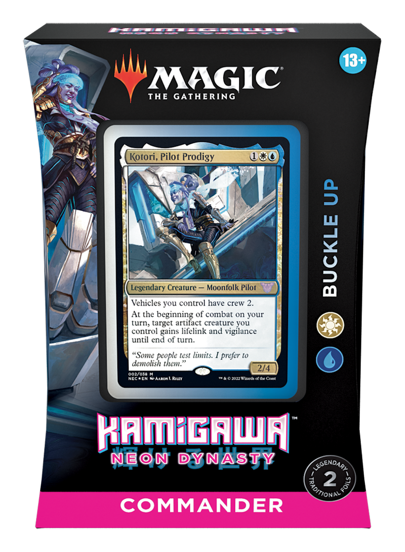 MTG Kamigawa Neon Dynasty Commander Deck - Buckle Up | Card Merchant Takapuna