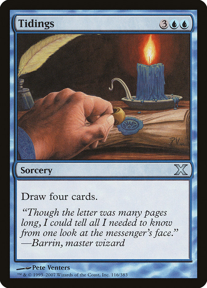 Tidings [Tenth Edition] | Card Merchant Takapuna