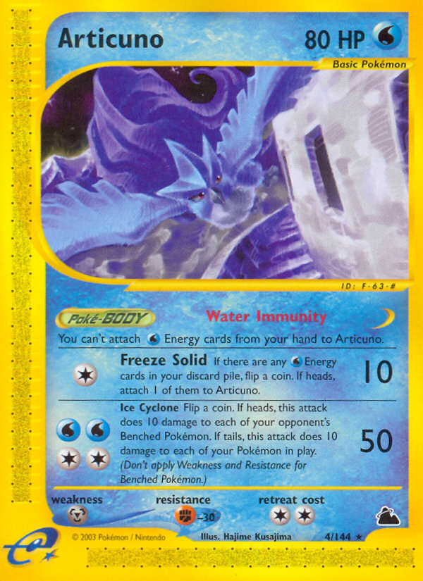 Articuno (4/144) [Skyridge] | Card Merchant Takapuna