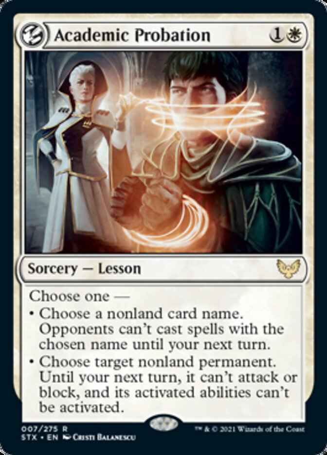 Academic Probation [Strixhaven: School of Mages] | Card Merchant Takapuna