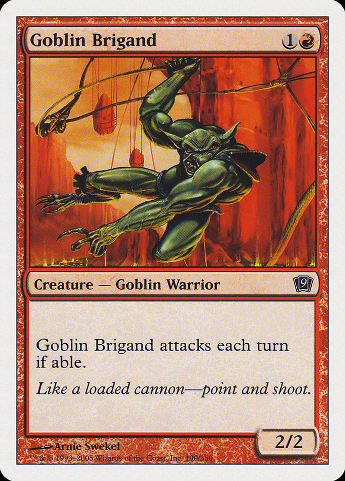 Goblin Brigand [Ninth Edition] | Card Merchant Takapuna