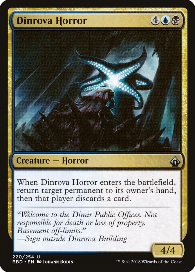 Dinrova Horror [Battlebond] | Card Merchant Takapuna