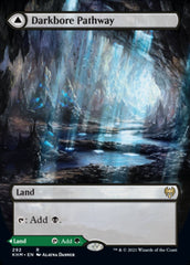 Darkbore Pathway // Slitherbore Pathway (Borderless Alternate Art) [Kaldheim] | Card Merchant Takapuna