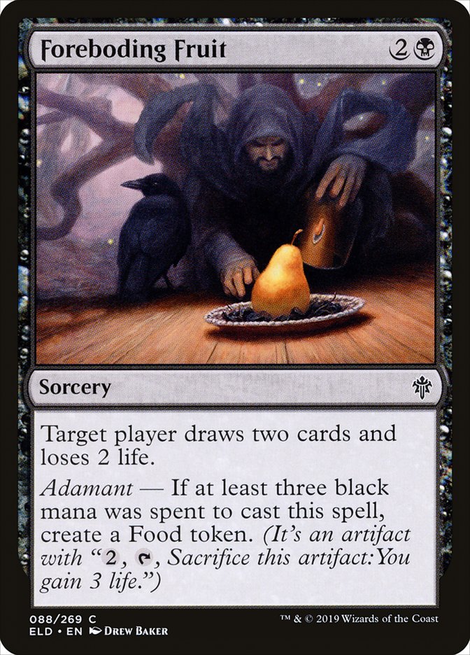 Foreboding Fruit [Throne of Eldraine] | Card Merchant Takapuna