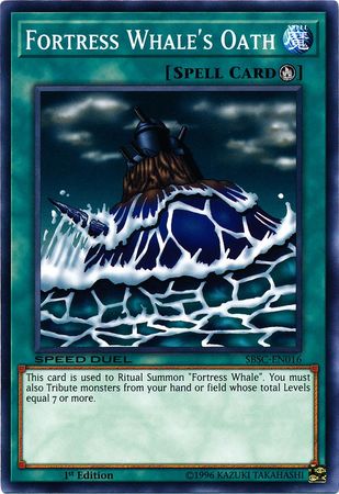 Fortress Whale's Oath [SBSC-EN016] Common | Card Merchant Takapuna