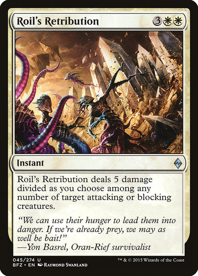 Roil's Retribution [Battle for Zendikar] | Card Merchant Takapuna