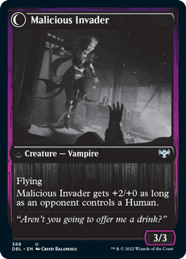 Innocent Traveler // Malicious Invader [Innistrad: Double Feature] | Card Merchant Takapuna