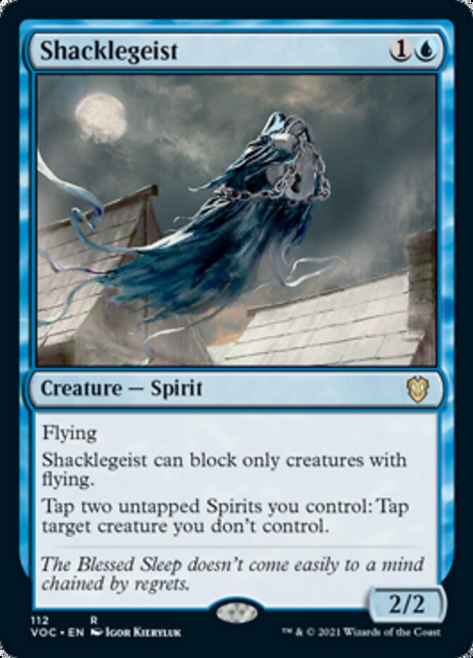 Shacklegeist [Innistrad: Crimson Vow Commander] | Card Merchant Takapuna