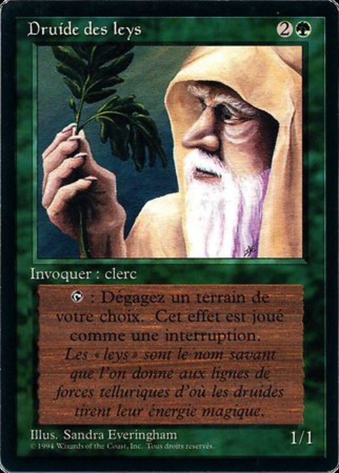 Ley Druid [Foreign Black Border] | Card Merchant Takapuna