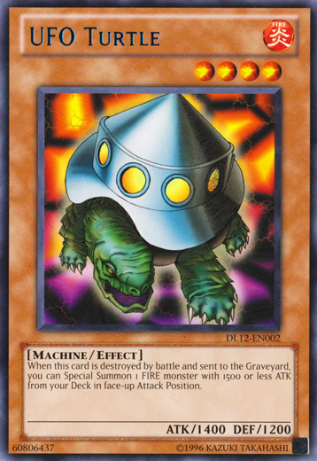 UFO Turtle (Blue) [DL12-EN002] Rare | Card Merchant Takapuna
