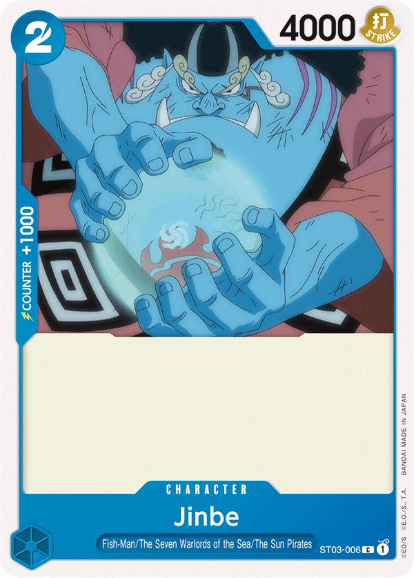 Jinbe [Starter Deck: The Seven Warlords of The Sea] | Card Merchant Takapuna