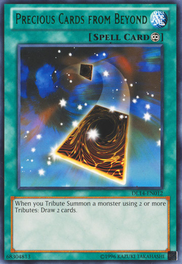 Precious Cards from Beyond (Green) [DL14-EN012] Rare | Card Merchant Takapuna