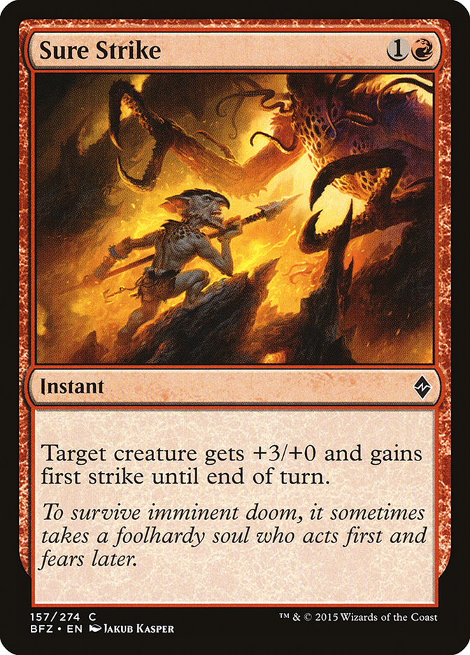 Sure Strike [Battle for Zendikar] | Card Merchant Takapuna