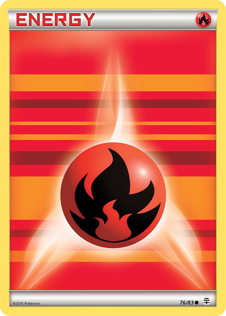 Fire Energy (76/83) [XY: Generations] | Card Merchant Takapuna