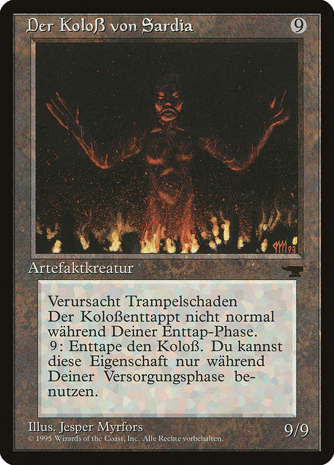 Colossus of Sardia (German) - "Der KoloB von Sardia" [Renaissance] | Card Merchant Takapuna