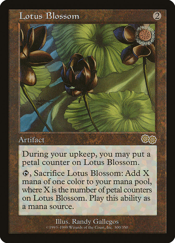Lotus Blossom [Urza's Saga] | Card Merchant Takapuna