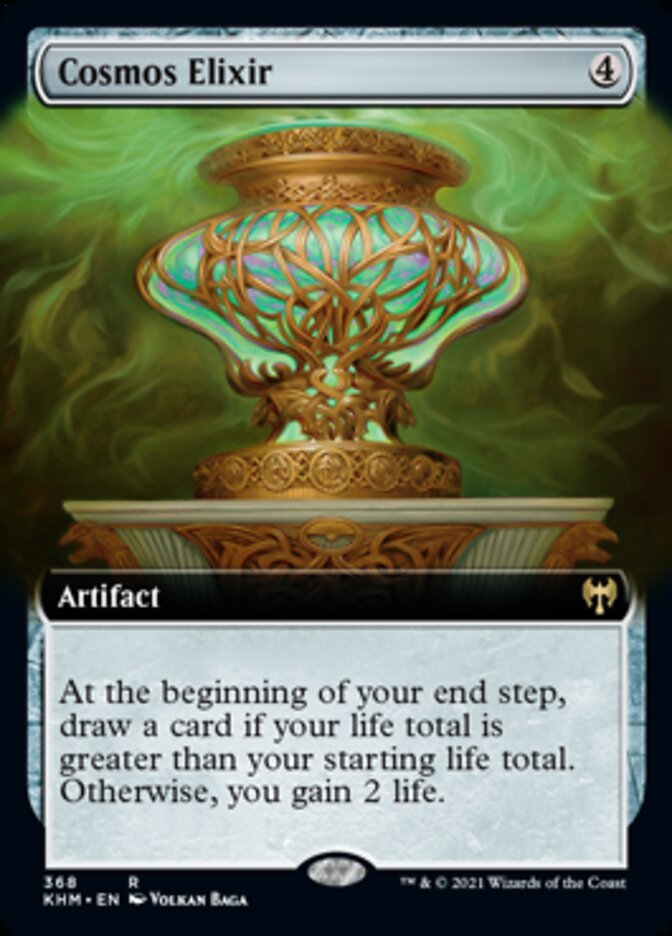 Cosmos Elixir (Extended Art) [Kaldheim] | Card Merchant Takapuna