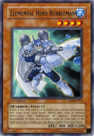 Elemental Hero Bubbleman [CRV-EN014] Rare | Card Merchant Takapuna