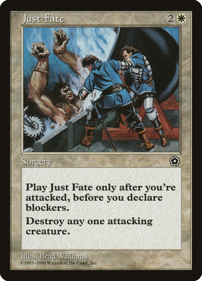 Just Fate [Portal Second Age] | Card Merchant Takapuna